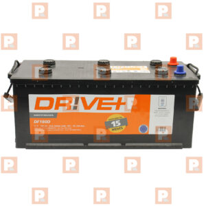 Batería para camión 180 Ah borne positivo a la derecha, DF180D Drive+